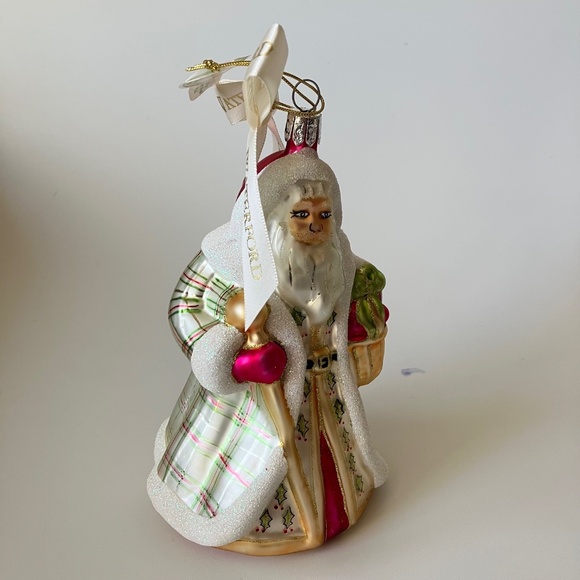Vintage Waterford Holiday Heirloom Ornament: Limited Edition, Old World Santa - Picture 5 of 15
